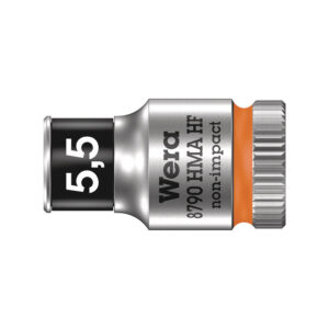Wera 05003720001 8790 HMA HF 1/4'' Zyklop Socket w/ Holding Function
