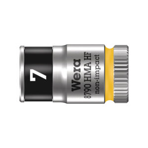 Wera 05003722001 8790 HMA HF 1/4'' Zyklop Socket w/ Holding Function