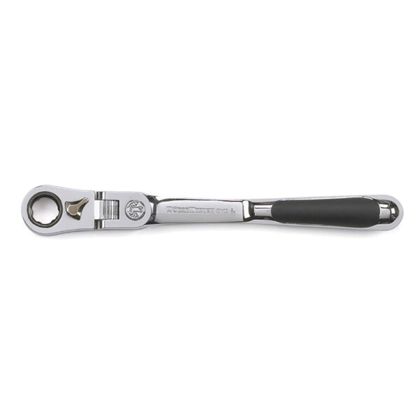 GearWrench 891400 1/4'' Drive Pass-Thru 72 Tooth XL Locking Flex Head Ratchet 6-1/2''