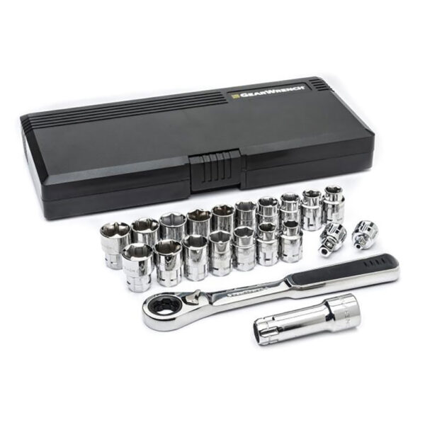 GearWrench 8921 Set Pass-Thru 3/8'' Drive Metric Set