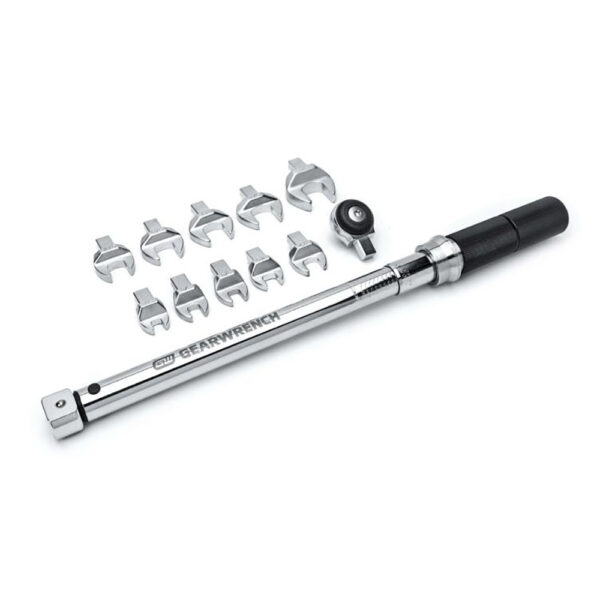 GearWrench 89452 12PC 3/8'' Drive SAE Open End Interchangeable Torque Wrench Set