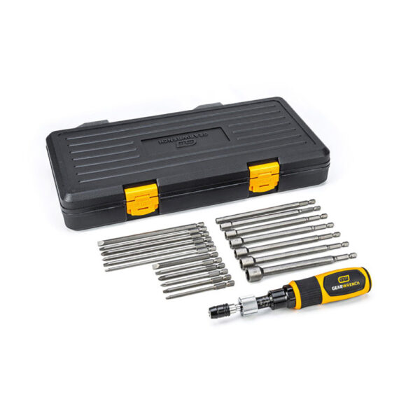 GearWrench 89620 20PC 1/4'' Drive Torque Screwdriver Set 10-50 in/lbs