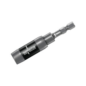 Wera 05057676001 897/4 1/4'' Hex IMP R Impaktor Bit Holder w/ Retaining Ring and Magnet