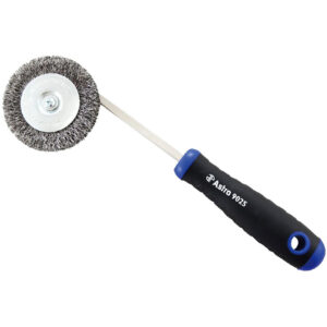 9025 Astro Pneumatic 3'' Wire Wheel Hand Brush W/ Interchangeable Head