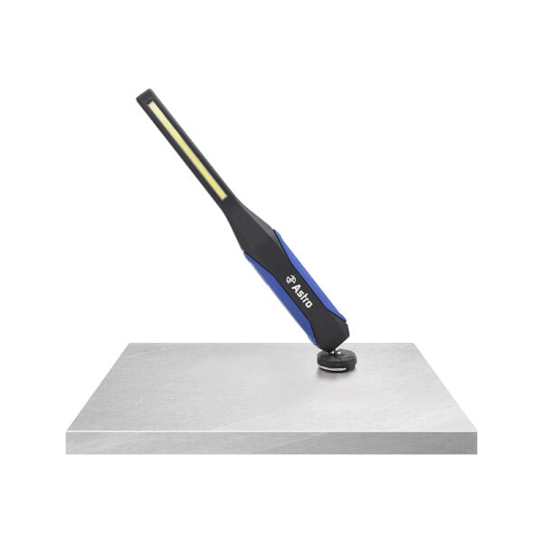 90SL Astro Pneumatic 900 LM Wirelessly Rechargeable LED Slim Light w/ Top Flashlight