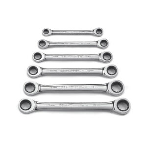 GearWrench 72-Tooth 12 Point Double Box Ratcheting Wrenches