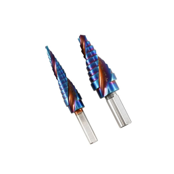 9442 Astro Pneumatic Blue Steel Max-Duty Step Drill 2PC Set
