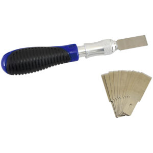 9531 Astro Pneumatic Universal Razor Edged Scraper & 10 Blades
