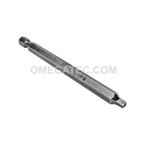 Apex 954-B-2X #2 Square Recess Power Drive Bits, 1/4'' Hex Drive