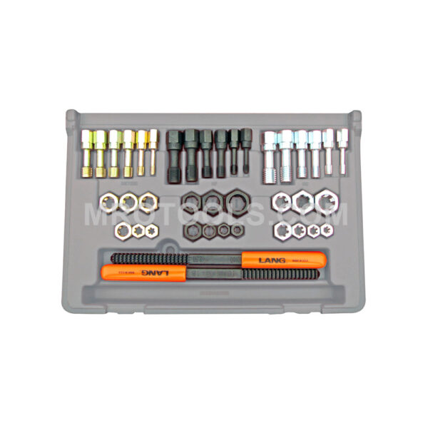 Lang 972 SAE and Metric Thread Restorer 40 Piece Kit