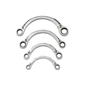 GearWrench 72-Tooth 12 Point Reversible Half-Moon Double Box Ratcheting Wrenches