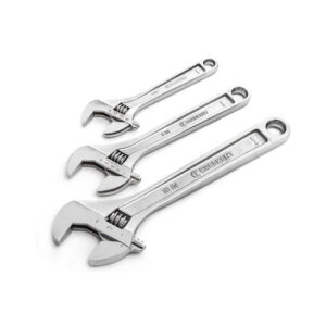 AC3PC Crescent 3PC Adjustable Wrench Set 6'', 8'' & 10''