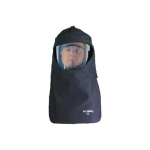 Cementex AFH-12CH-G 12 cal/cm2 Feature Series Arc Flash Hood w/ Hard Hat