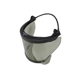 Cementex AFS-12GFB 12 cal/cm2 Arc Rated Shield: Full Brim Gray