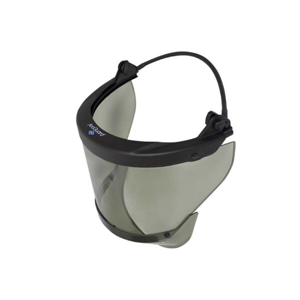 Cementex AFS-12GFB 12 cal/cm2 Arc Rated Shield: Full Brim Gray