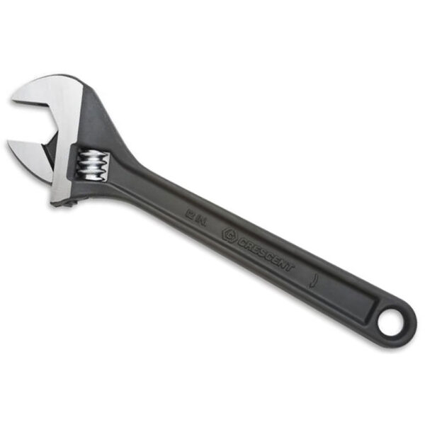 AT26BK Crescent 6'' Adjustable Black Oxide Wrench - Bagged