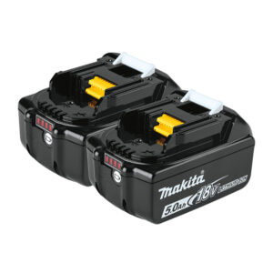 BL1850B-2 Makita 18V LXT Lithium-Ion 5.0Ah Battery, 2/PK