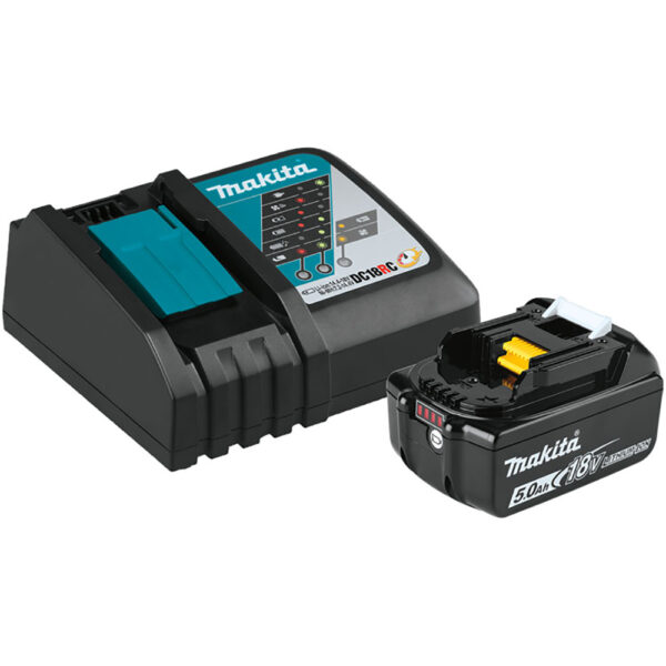 BL1850BDC1 Makita 18V LXT Lithium-Ion Battery And Charger Starter Pack (5.0Ah)