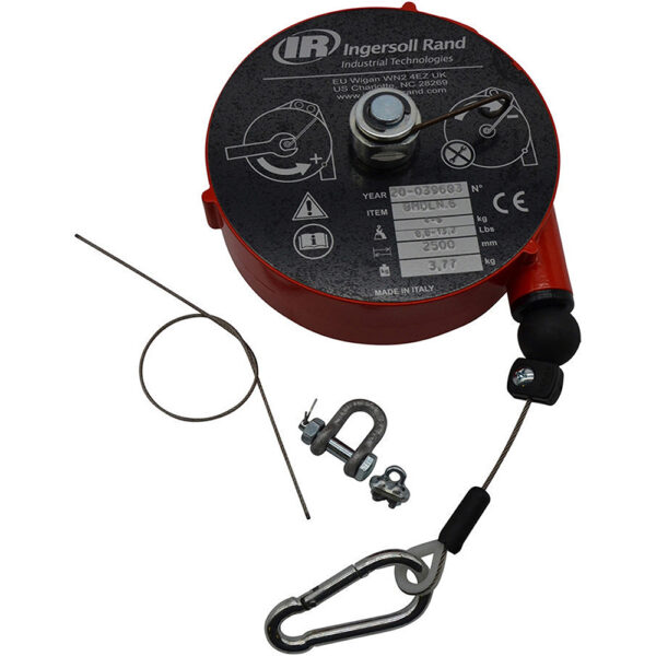 Ingersoll Rand BMDLN-6 Medium Duty Long Spring Cable Balancer, 8.8-13.2lbs