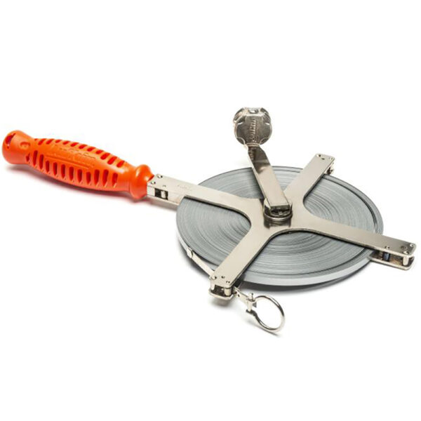 Lufkin C1278N 1/4'' x 200' Peerless Chrome Clad Surveying Tape Measure