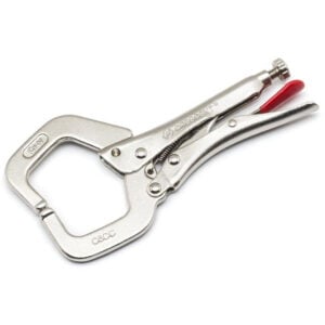 C6CCVN Crescent 6'' Locking C-Clamp with Regular Tips