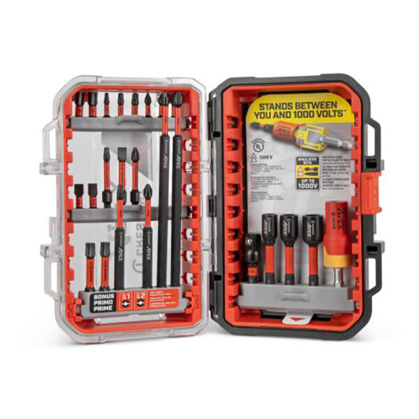 CAESET-24 Crescent 24PC eSHOK-GUARD alphaCASE Set