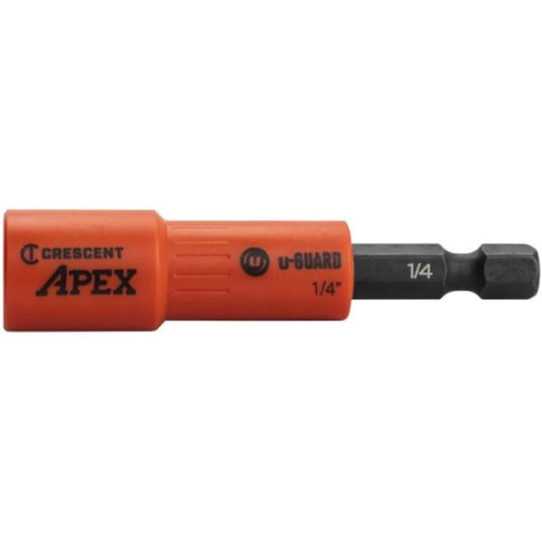CAUGN2DHX16 Crescent 1/4'' u-GUARD Covered Magnetic Nutsetter