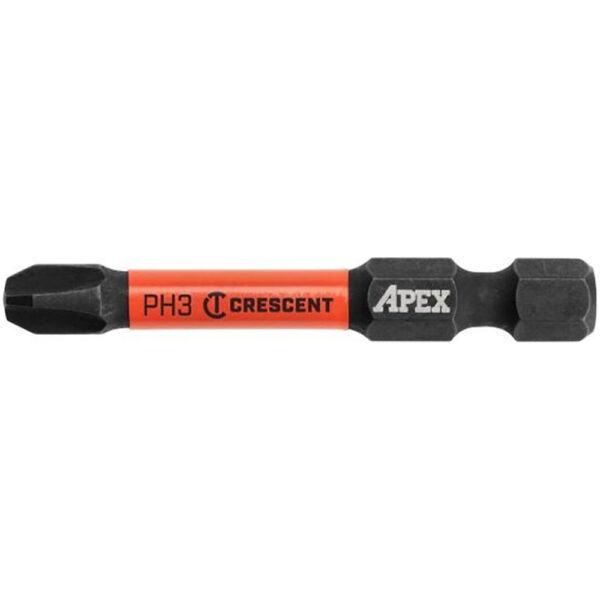 CAVB2PH3-2 Crescent #3 x 2'' Phillips VORTEX Impact Power Bit