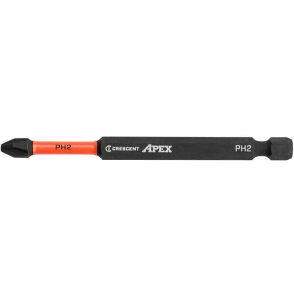 CAVB3PH2-25 Crescent #2 x 3-1/2'' Phillips VORTEX Impact Power Bit - 25 Pack
