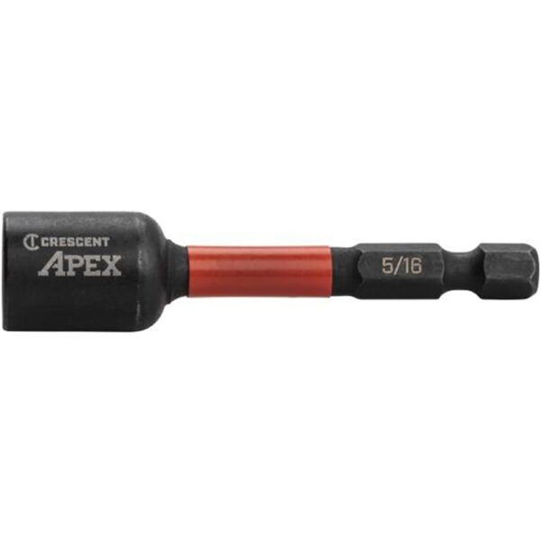 CAVN6DHX20-25 Crescent 5/16'' x 6'' VORTEX Magnetic Nutsetter - 25 Pack