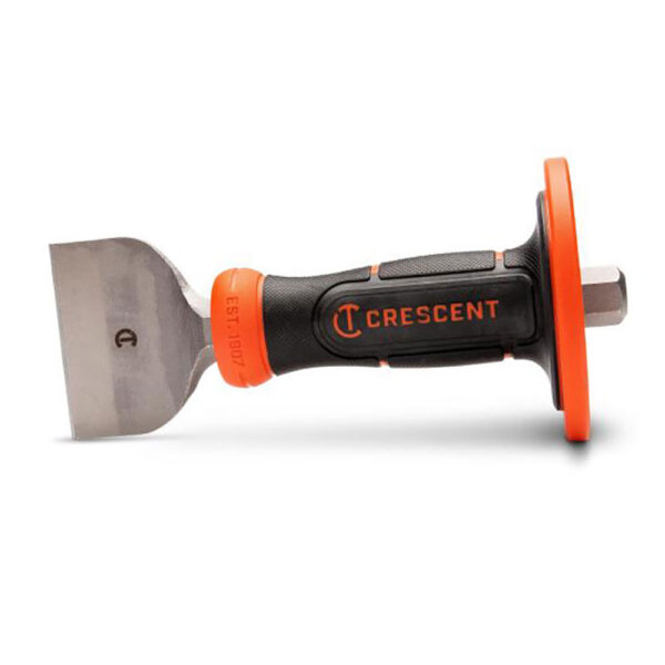 CBCH30H Crescent 3'' X 8-1/2'' Brick Chisel with Handguard