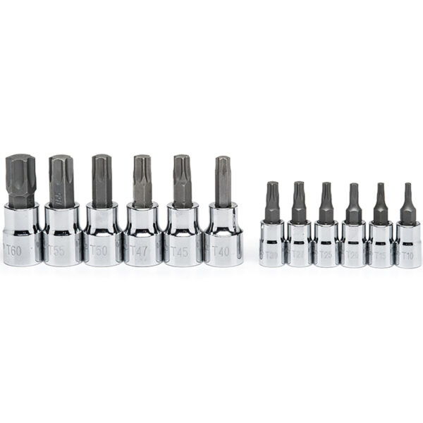CBSS2N Crescent 12 Pc. 1/4'' & 3/8'' Drive Torx Bit Socket Set