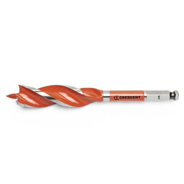 CDAG-1321 Crescent 3/8'' x 13'' Solid Auger Drill Bit