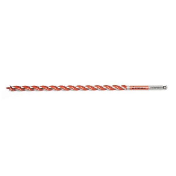 CDAG-1325 Crescent 7/16'' x 13'' Solid Auger Drill Bit