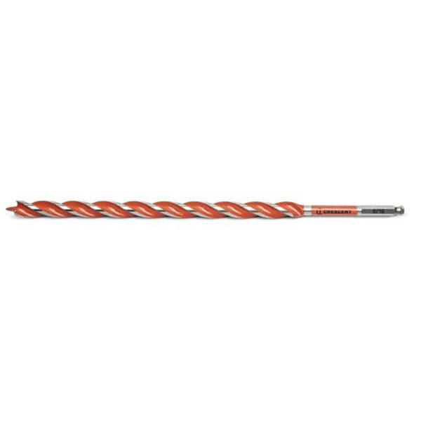 CDAG-1331 Crescent 9/16'' x 13'' Solid Auger Drill Bit