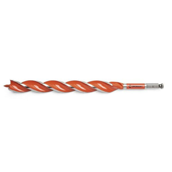 CDAG-1345 Crescent 1'' x 13'' Solid Auger Drill Bit