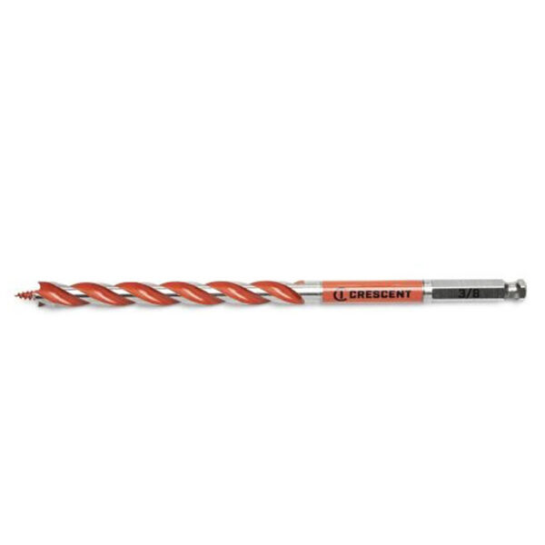 CDAG-7521 Crescent 3/8'' x 7-1/2'' Solid Auger Drill Bit