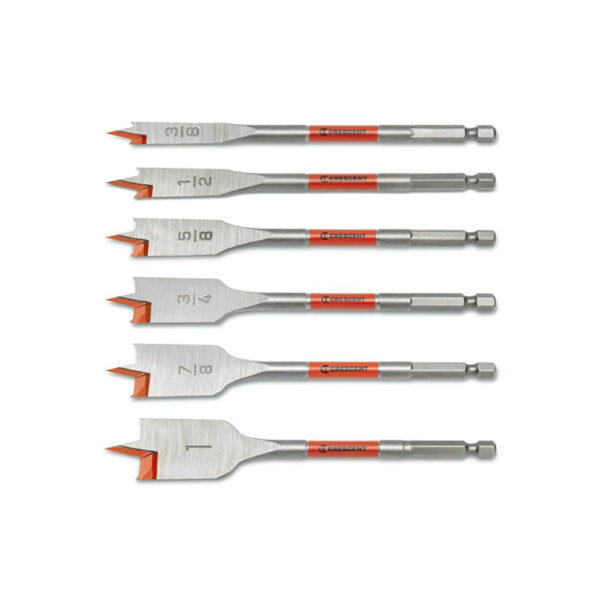 CDFP-SET6 Crescent 6PC Flat Spade Set