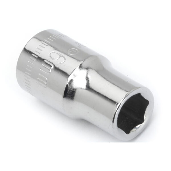 CDS13N Crescent 1/4'' Drive 6 Point Standard Metric Socket 6mm
