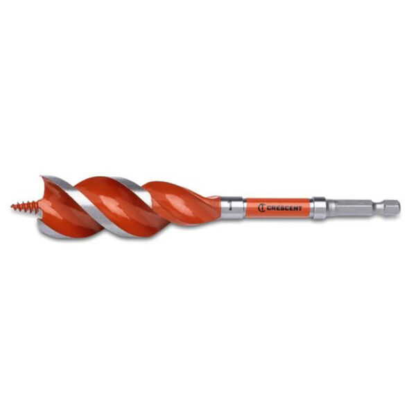 CDSA-645 Crescent 1'' x 6'' High Speed Auger Drill Bit