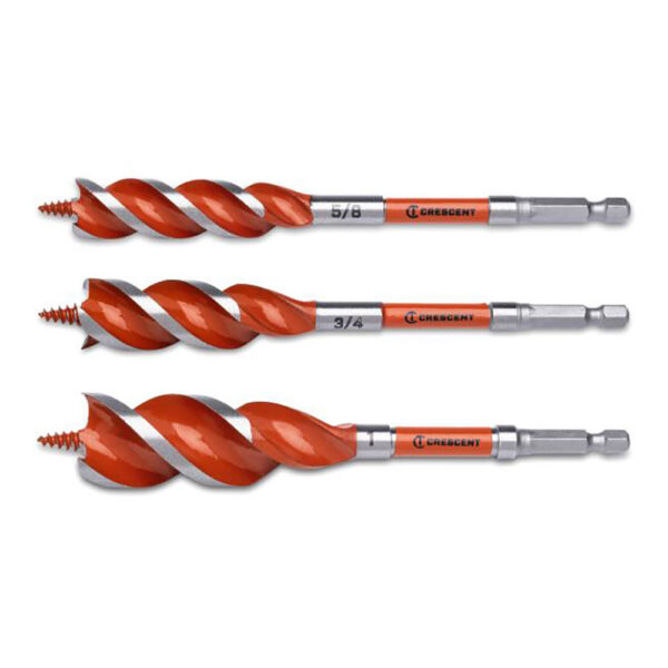 CDSASET-3 Crescent 3PC High Speed Auger Set