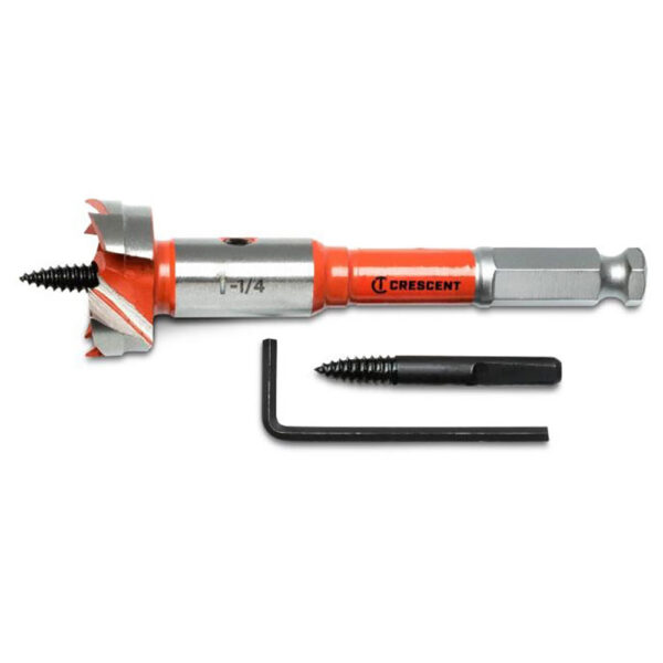CDSF-549 Crescent 1-1/4'' x 5'' Self Feed Drill Bit