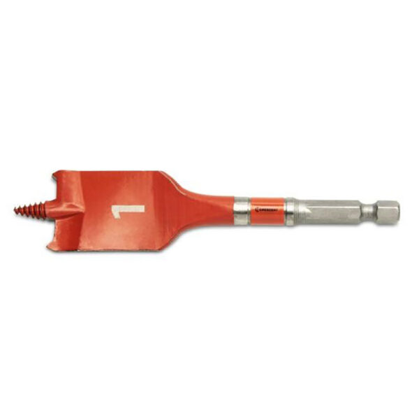 CDSP-445 Crescent 1'' x 4'' Screw Point Spade Drill Bit