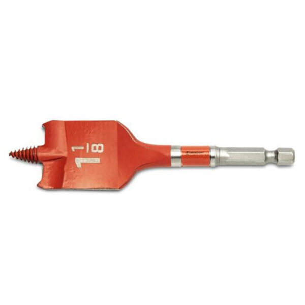 CDSP-447 Crescent 1-1/8'' x 4'' Screw Point Spade Drill Bit