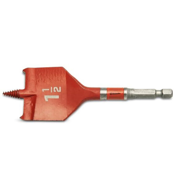 CDSP-453 Crescent 1-1/2'' x 4'' Screw Point Spade Drill Bit