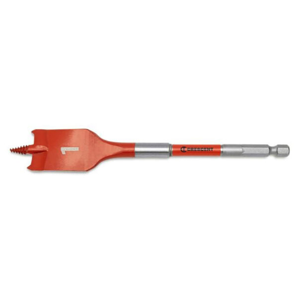 CDSP-645 Crescent 1'' x 6'' Screw Point Spade Drill Bit
