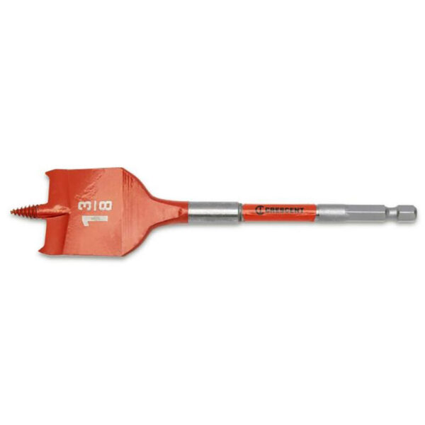 CDSP-651 Crescent 1-3/8'' x 6'' Screw Point Spade Drill Bit
