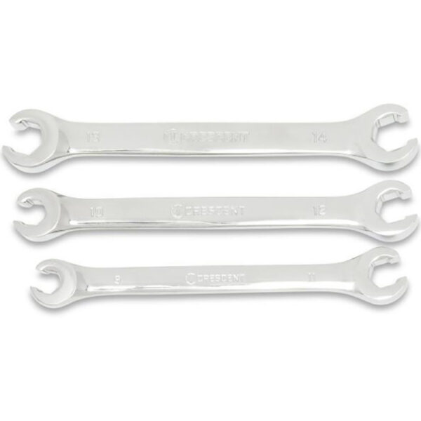 CFNWS1-05 Crescent 3 Pc. Metric Flare Nut Wrench Set