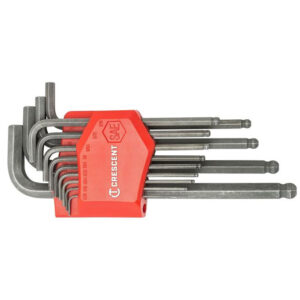 CHKLABALL13 Crescent 13PC Long Ball End SAE Hex Key Set