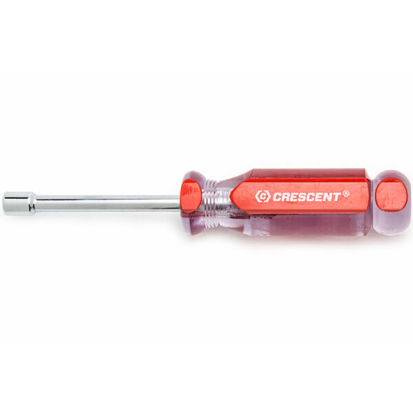 CND14 Crescent 1/4'' Solid Shaft Tri-Lobe Acetate Nutdriver 3''